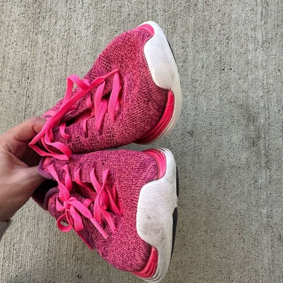 Nike Women’s Flyknit Lunar1+ 'Pink Flash' size 8.5 - Picture 6 of 9